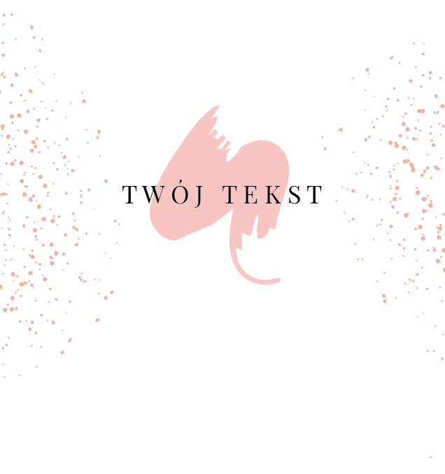 Krówki firmowe pudrowe kropki