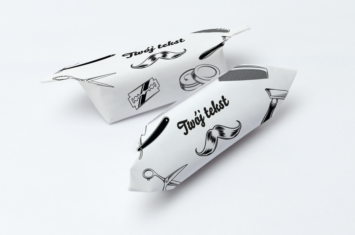 Krówki reklamowe twój tekst salon fryzjerski