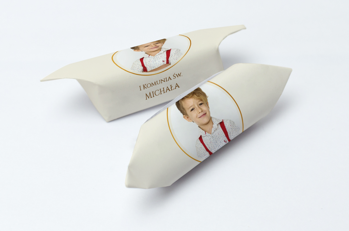 krówki na komunie ze zdjeciem