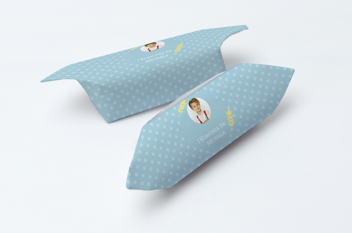 krówki na komunie ze zdjęciem