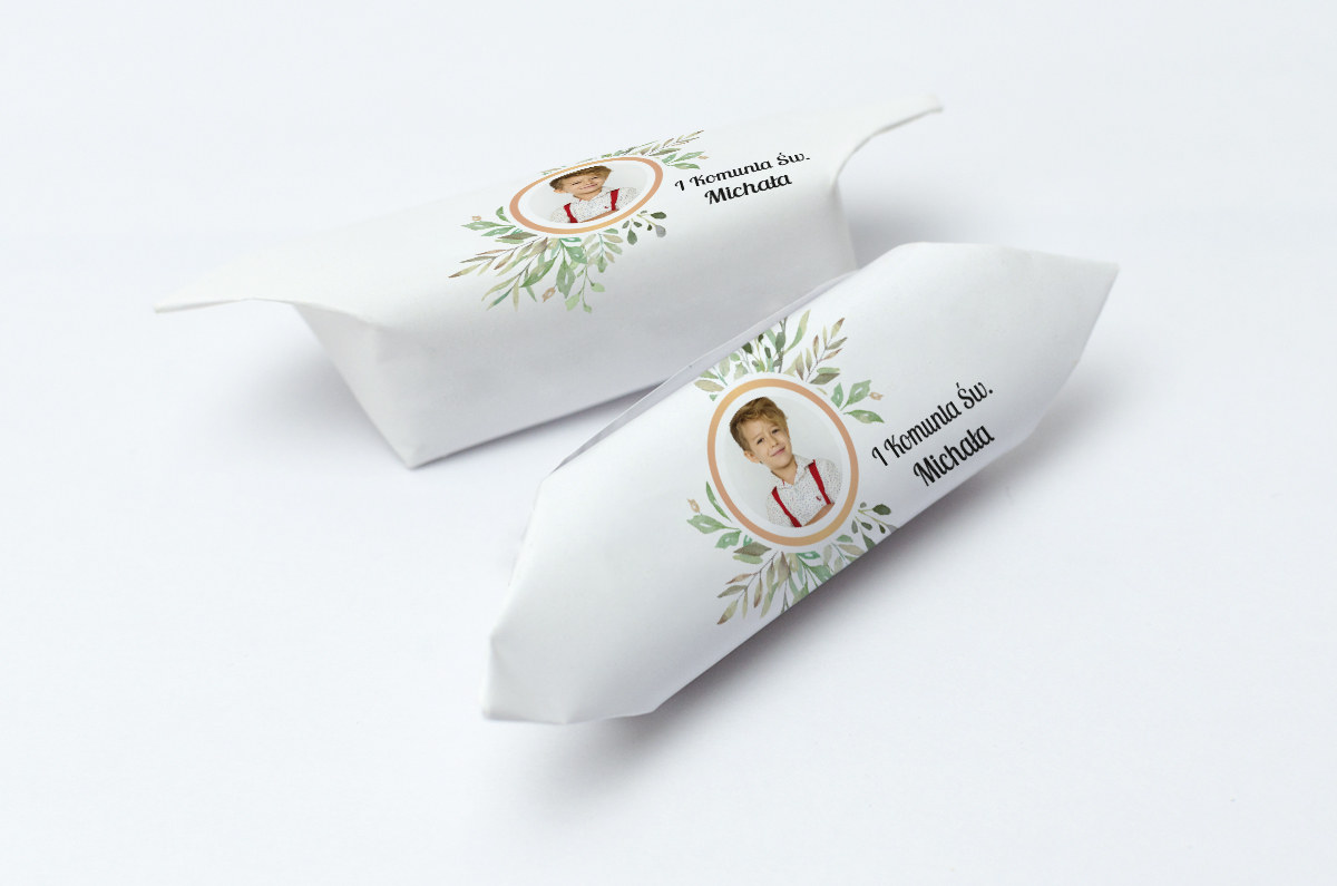 krówki ze zdjęciem na komunie