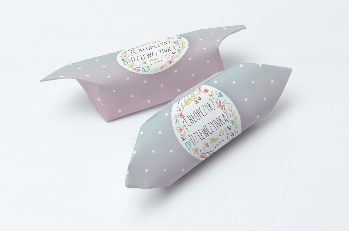 krówki na baby shower