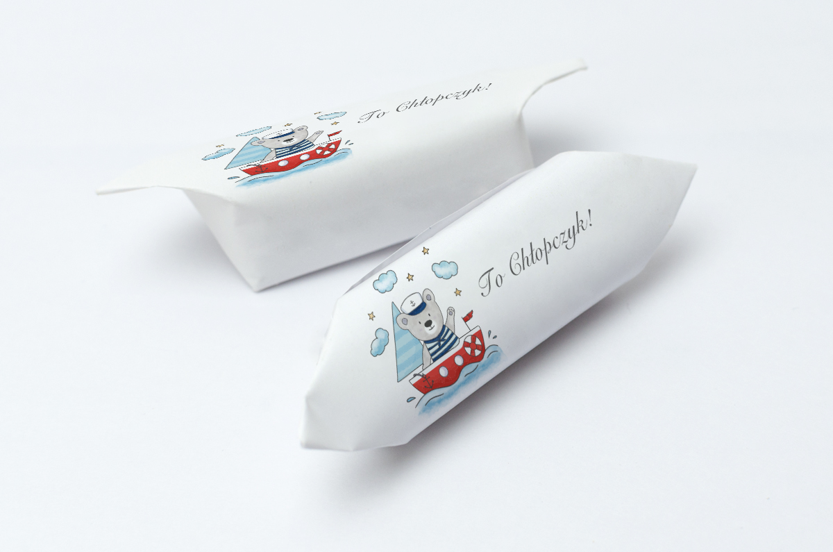 krówki na baby shower