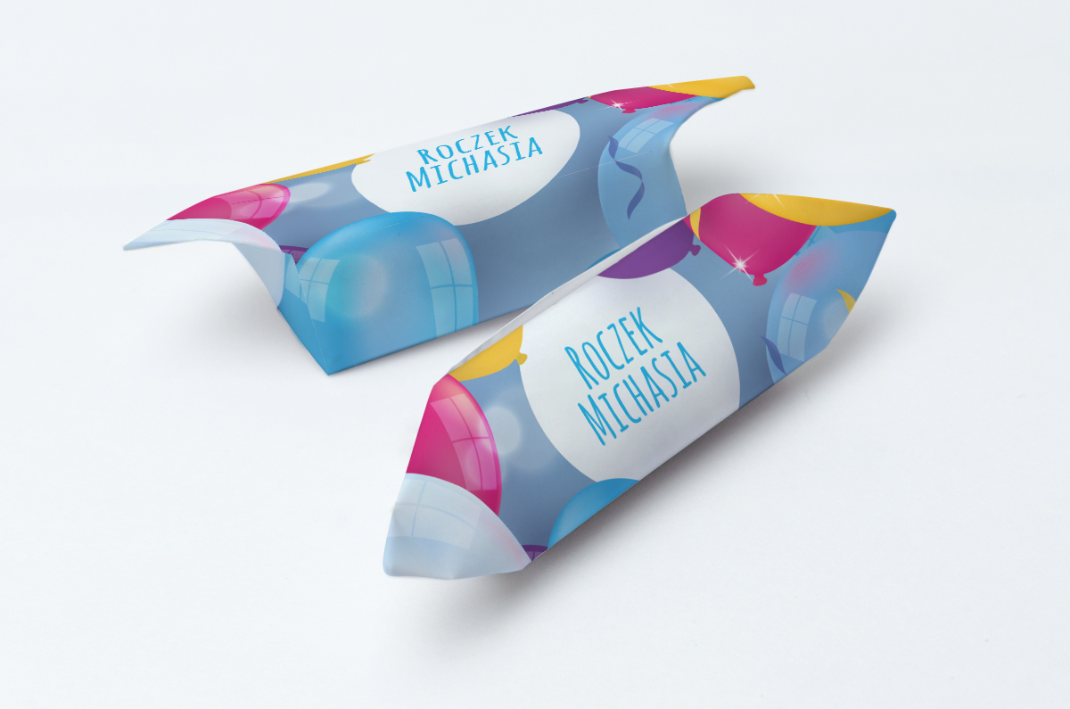 krówki na urodziny kolorowe balony