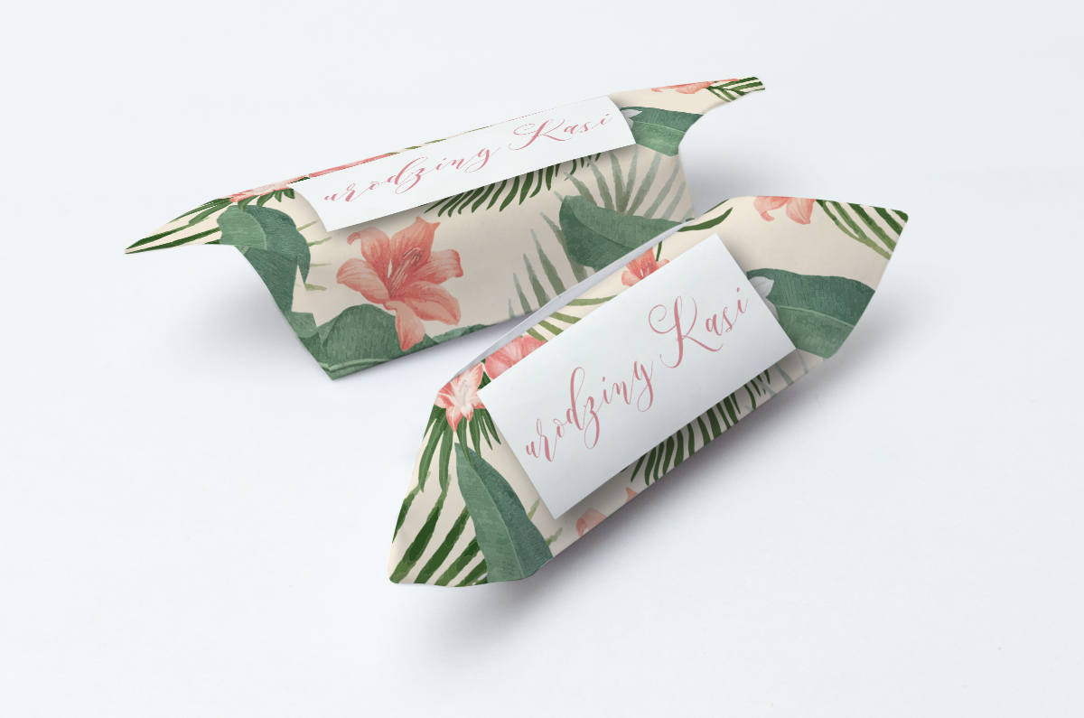 krówki na urodziny tropikalne