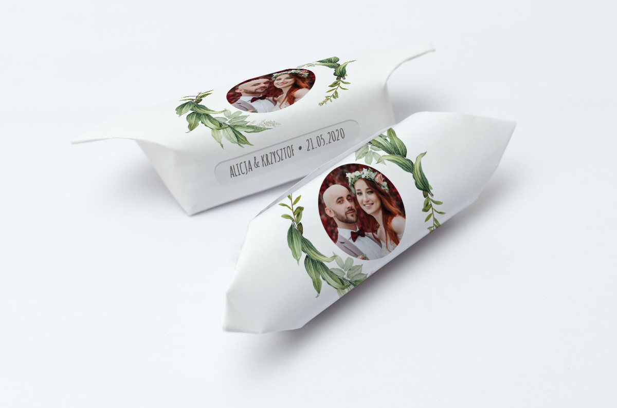 krówki na urodziny ze zdjęciem