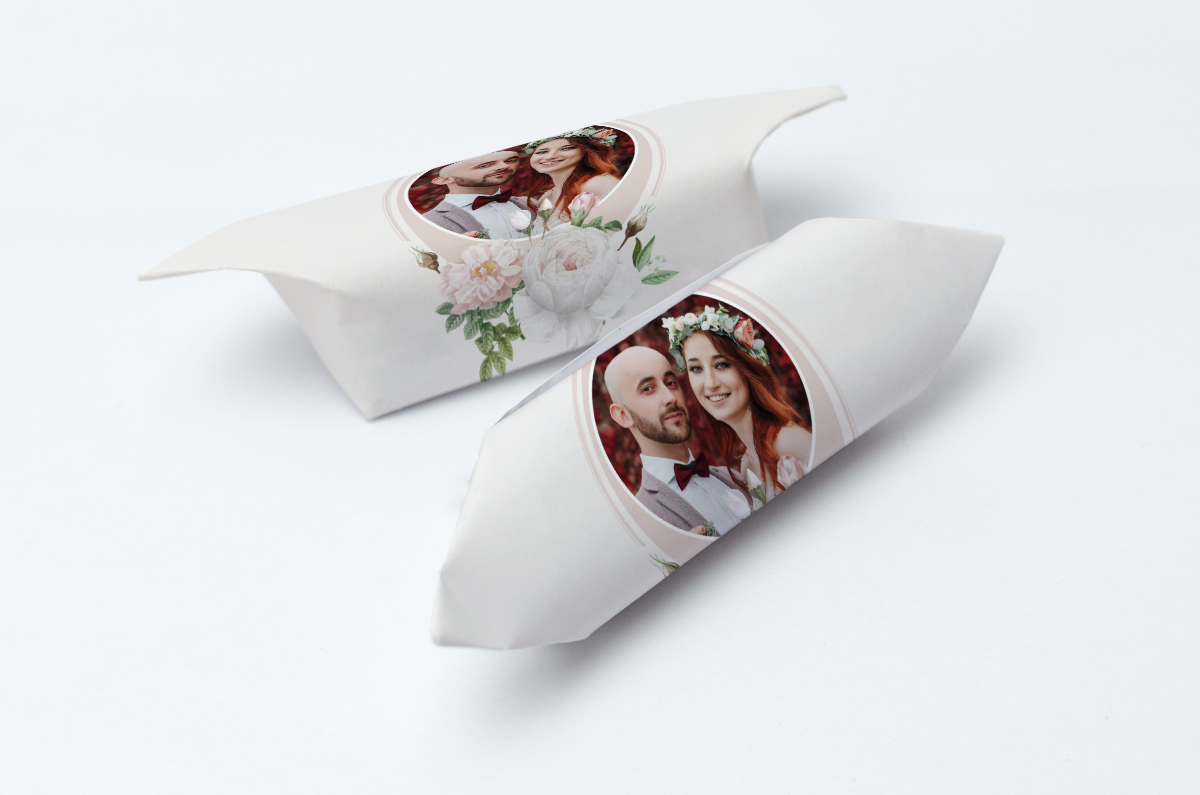 krówki weselne ze zdjęciem