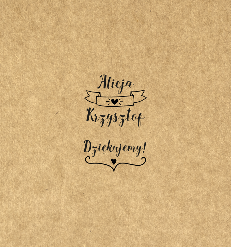 Krówki na ślub i wesele brązowe