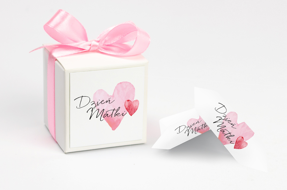 Pudełko z krówkami na Dzień Mamy