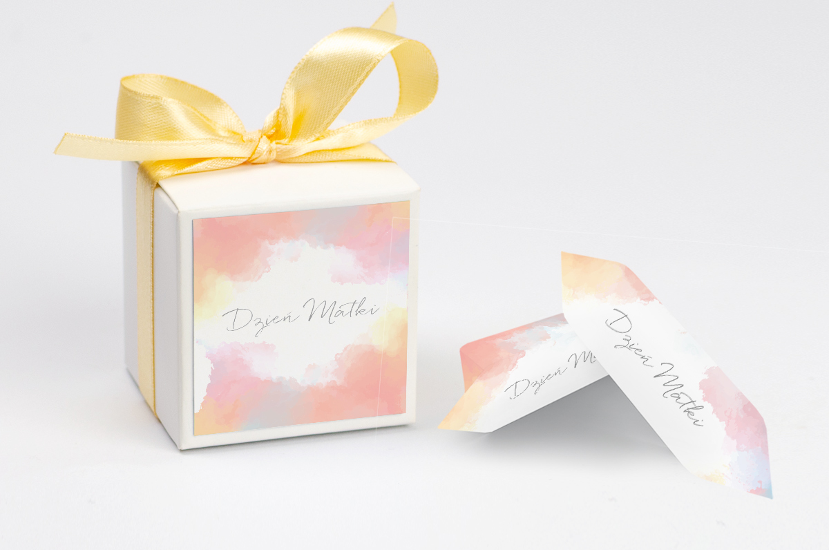 Pudełko z krówkami na Dzień Mamy