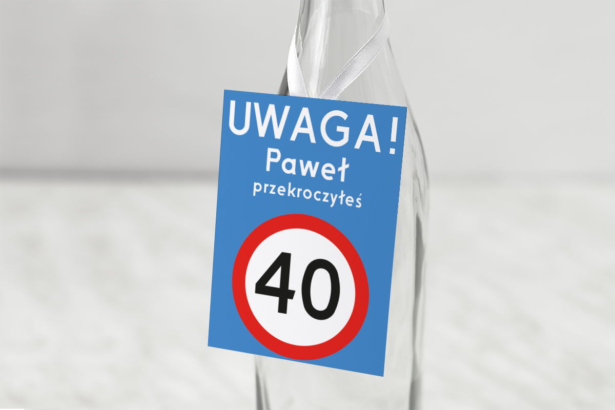 zawieszka na alkohol