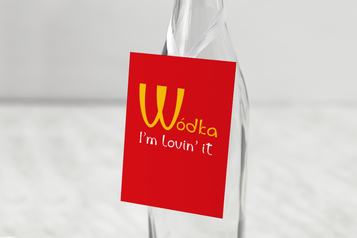 zawieszka na alkohol